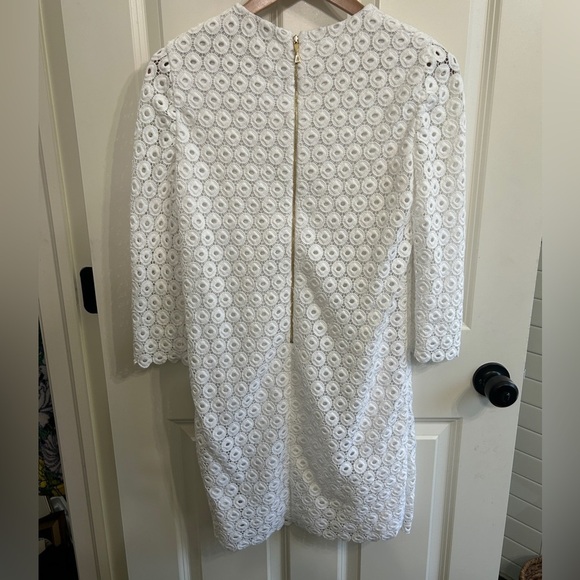 NWT Kate Spade eyelet dress size 4! Gorgeous! 3/4 sleeves. Above knee. Bride - Picture 6 of 12